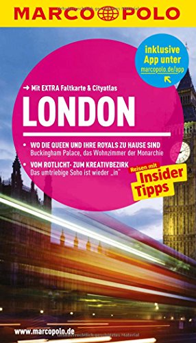 Imagen de archivo de MARCO POLO Reiseführer London: Reisen mit Insider-Tipps. Mit EXTRA Faltkarte & Cityatlas a la venta por WorldofBooks