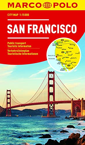 Beispielbild fr Marco Polo City Map International San Francisco 1:15 000 zum Verkauf von medimops