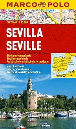 9783829730792: Seville Marco Polo City Map (Marco Polo City Maps)