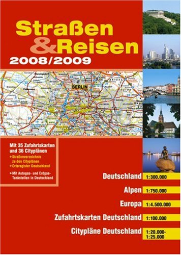 9783829735292: Straen & Reisen 2008/2009: Deutschland /Alpen /Eruopa