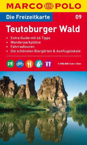 Beispielbild fr MARCO POLO Freizeitkarte Teutoburger Wald 1:100.000 zum Verkauf von medimops