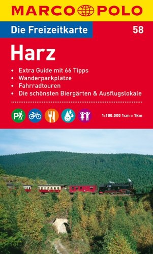 9783829736442: MARCO POLO Freizeitkarte 58 Harz 1 : 100 000