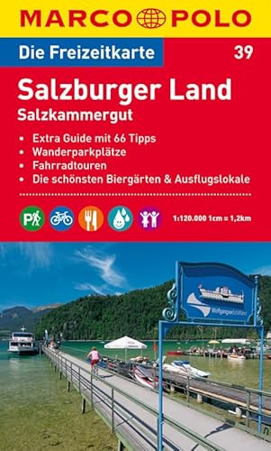 9783829736527: MARCO POLO Freizeitkarte 39 Salzburger Land 1 : 120 000