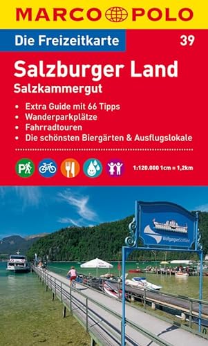 9783829736527: MARCO POLO Freizeitkarte Blatt 39 Salzburger Land 1:120 000