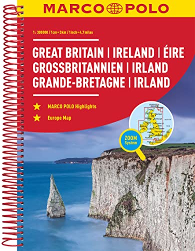 Stock image for MARCO POLO ReiseAtlas Grobritannien, Irland 1:300 000 for sale by Blackwell's
