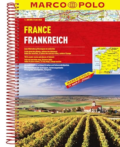 Beispielbild fr Frankreich Reiseatlanten: Wegenatlas 1:300 000 zum Verkauf von -OnTimeBooks-