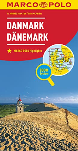 MARCO POLO Länderkarte Dänemark 1:300 000 (MARCO POLO Länderkarten) - Collectif