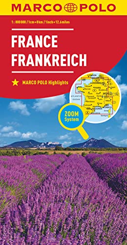 9783829738286: Marco Polo Frankrijk: Wegenkaart 1:800 000 (German Edition)