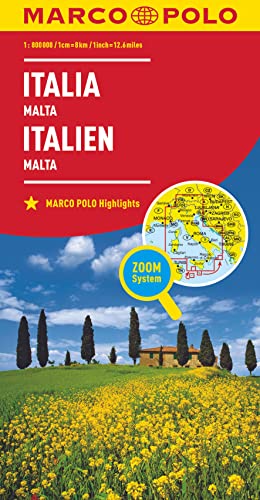 Stock image for MARCO POLO Lnderkarte Italien 1:800 000 -Language: dutch for sale by GreatBookPrices