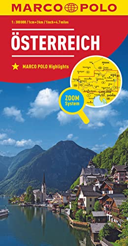 Beispielbild fr MARCO POLO Lnderkarte sterreich 1:300 000 (MARCO POLO Lnderkarten) zum Verkauf von medimops