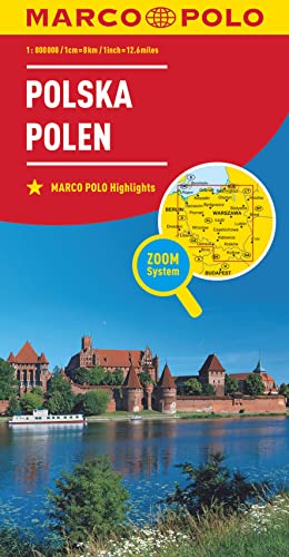 Stock image for MARCO POLO Lnderkarte Polen 1:800 000 (MARCO POLO Lnderkarten) for sale by medimops