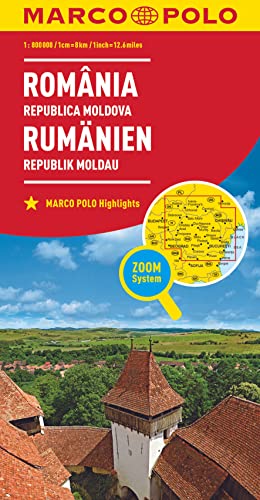 Stock image for Romania Marco Polo Map for sale by Blackwell's