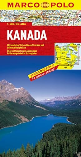 9783829739061: Kanada Canada (1:4.000.000) (Marco Polo Maps)