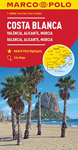 Beispielbild fr MARCO POLO Karte Costa Blanca, Valencia, Alicante, Castelln, Murcia 1:200 000 -Language: dutch zum Verkauf von GreatBookPrices