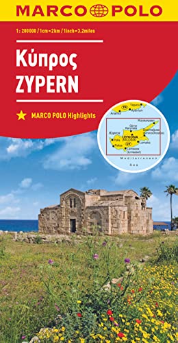 Imagen de archivo de MARCO POLO Karte Zypern 1:200 000 -Language: dutch a la venta por GreatBookPrices