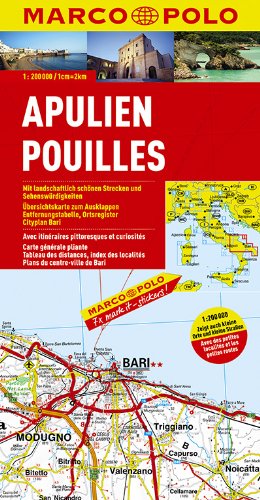 9783829740296: Marco Polo Apulien / Pouilles / Puglia / Apulia