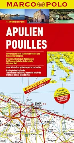 9783829740296: Marco Polo Apulien / Pouilles / Puglia / Apulia