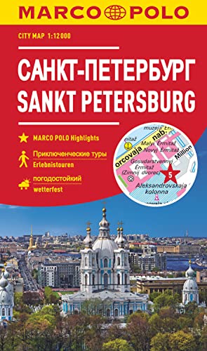 Beispielbild fr MARCO POLO Cityplan Sankt Petersburg 1:12000 (MARCO POLO Cityplne) zum Verkauf von medimops