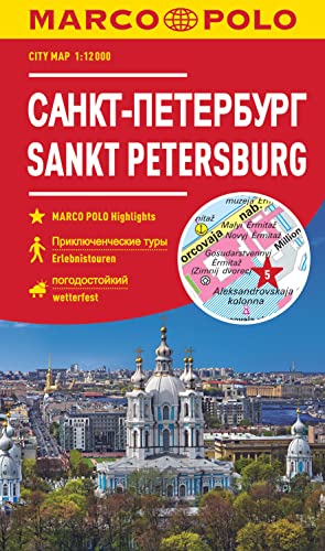 9783829741903: Marco Polo Cityplan Sankt Petersburg: Stadsplattegrond schaal 1 : 12.000 (Marco Polo City Maps)