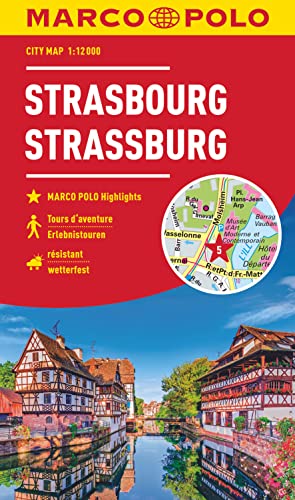 Beispielbild fr Strasbourg Marco Polo City Map zum Verkauf von Blackwell's