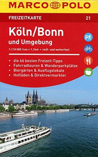 Stock image for MARCO POLO Freizeitkarte Kln und Umgebung for sale by medimops