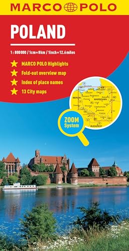 Stock image for Poland Marco Polo Map for sale by Blackwell's