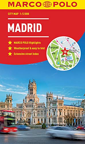 Imagen de archivo de Madrid Marco Polo City Map (Marco Polo City Maps) a la venta por GF Books, Inc.