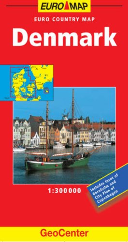 Beispielbild fr Denmark GeoCenter Euro Map (GeoCenter Euro Maps) zum Verkauf von WorldofBooks