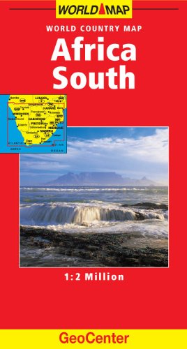 Stock image for Africa South GeoCenter World Map for sale by WorldofBooks