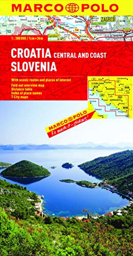 Croatia/Slovenia Marco Polo Map (Marco Polo Maps)