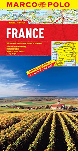 Stock image for France Marco Polo Map (Marco Polo Maps) for sale by Your Online Bookstore