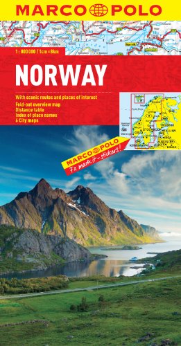 Norway Marco Polo Map (Marco Polo Maps) (9783829767248) by Marco Polo Travel Publishing
