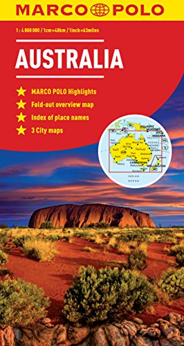 Australia Marco Polo Map (Marco Polo Maps) (9783829767460) by Marco Polo
