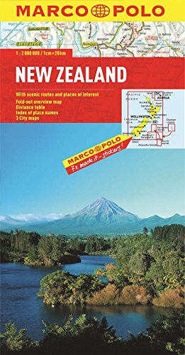 9783829767477: New Zealand Marco Polo Map (Marco Polo Maps)
