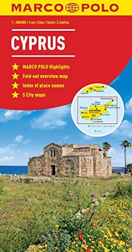 Cyprus Marco Polo Map (Marco Polo Maps) (9783829767538) by Marco Polo Travel Publishing