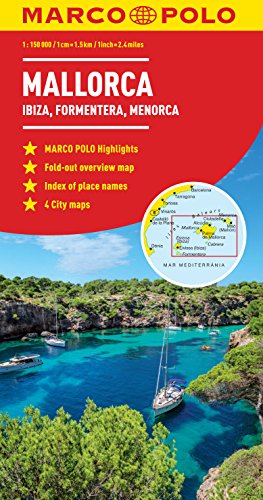 Mallorca (Ibiza, Formentera, Menorca) Marco Polo Map (Marco Polo Maps) (9783829767682) by Marco Polo Travel Publishing