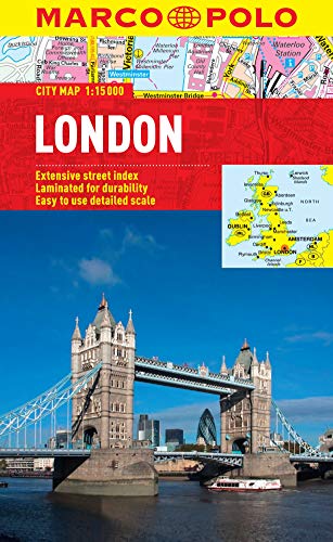 Beispielbild fr Marco Polo City Map London: Extensive Street Index, Easy to Use Detailed Scale (Marco Polo City Maps) zum Verkauf von Versandantiquariat Felix Mcke