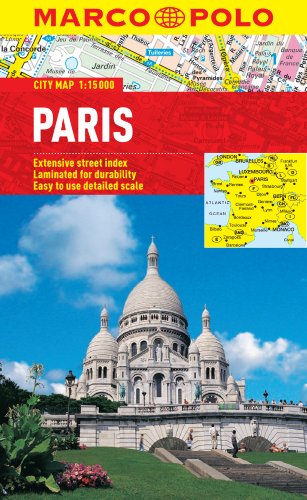 Beispielbild fr Paris Marco Polo City Map (Marco Polo City Maps) zum Verkauf von WorldofBooks
