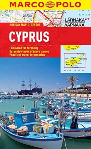 9783829770224: Cyprus Marco Polo Holiday Map (Marco Polo Holiday Maps)