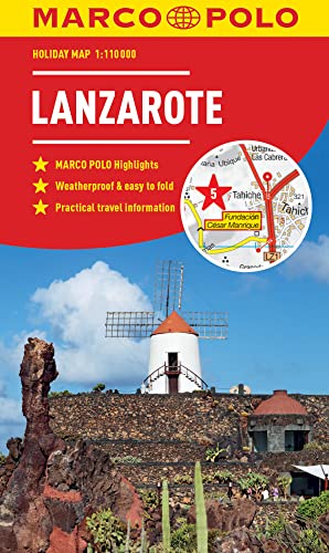Stock image for Lanzarote Marco Polo Holiday Map for sale by Blackwell's