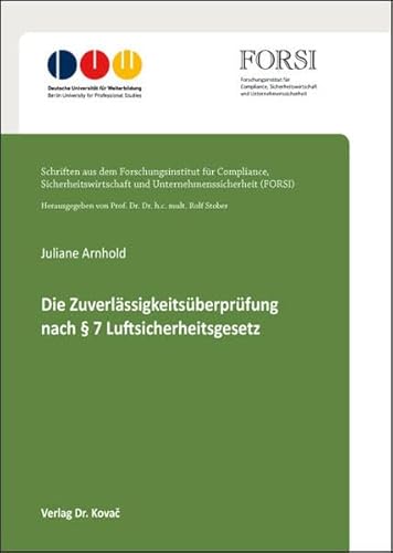 9783830065432: Die Zuverlssigkeitsberprfung nach  7 Luftsicherheitsgesetz