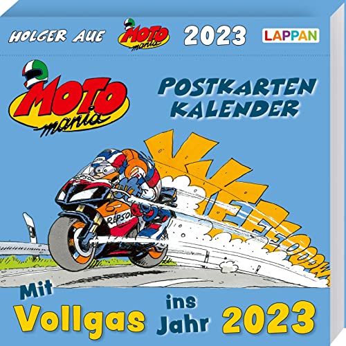 9783830320500: MOTOmania Postkartenkalender 2023: Wochenkalender mit Tages-Verbrauchsanzeige fr Motorradfahrer und Biker