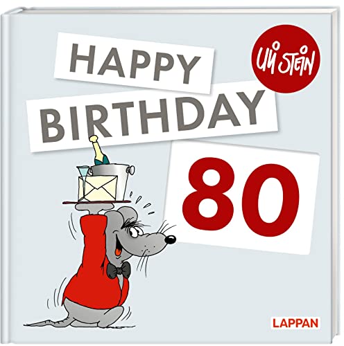 9783830345428: Happy Birthday zum 80. Geburtstag: Das lustige Geburtstagsgeschenk zum runden Geburtstag!