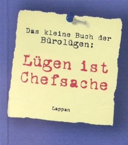 Stock image for Lgen ist Chefsache. Das kleine Buch der Brolgen for sale by Eichhorn GmbH