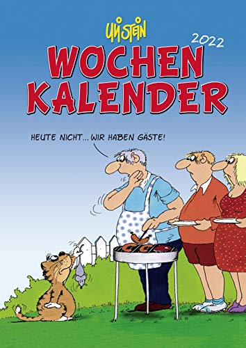 Stock image for Uli Stein - Wochenkalender 2022: Taschenkalender mit Spiralbindung und Gummiband for sale by WorldofBooks