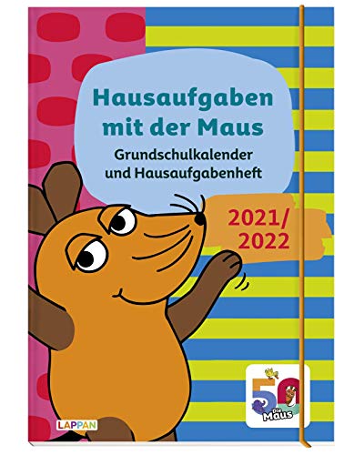 Stock image for Grundschulkalender und Hausaufgabenheft mit der Maus 21/22 for sale by WorldofBooks