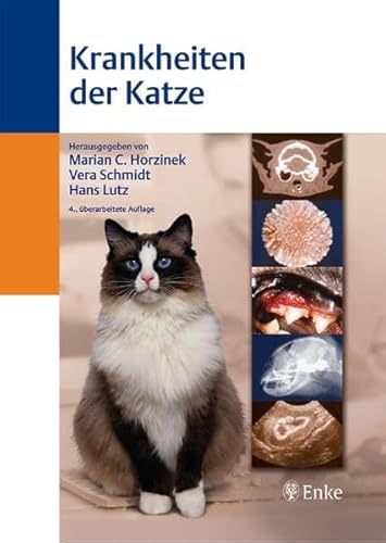 Stock image for Krankheiten der Katze [Gebundene Ausgabe] Veterinrmedizin Katzenkrankheiten Katzenmedizin Katzenpraxis Katzen Tierheilkunde Kleintier Kleintiermedizin Kleintierpraxis Tierarzt Tiermedizin Cats Dogs Klinische Fcher Krankheitslehre Veterinrmediziner Klinik Pathologie Veterinrmedizinisch Kleintier Krankheitslehren Chirurgie Erkrankung Innere Medizin Katze Marian C. Horzinek (Herausgeber), Hans Lutz (Herausgeber), Vera Schmidt (Herausgeber), Tony Glaus (Autor), Barbara Kaser-Hotz (Autor), Gottfried Alber (Mitwirkende), Michaele Alef (Mitwirkende), Felix R. Althaus (Mitwirkende), Susi Arnold (Mitwirkende), Sigitas Cizinauskas (Mitwirkende), Marcus Clauss (Mitwirkende), Daniel Demuth (Mitwirkende), Britta Dobenecker (Mitwirkende), Janean Fidel (Mitwirkende), Johanna Fink-Gremmels (Mitwirkende), Mark Flckiger (Mitwirkende), Chris J. Gaskell (Mitwirkende), Rosalind M. Gaskell (Mitwirkende), Urs Giger (Mitwirkende), Vera Grevel (Mitwirkende), Tim J. Gruffydd-Jones (Mitwirkende), Uwe Grnit for sale by BUCHSERVICE / ANTIQUARIAT Lars Lutzer