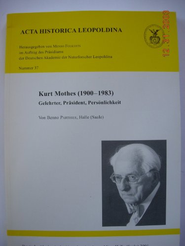 Beispielbild fr Kurt Mothes (1900-1983) zum Verkauf von Versandantiquariat Felix Mcke