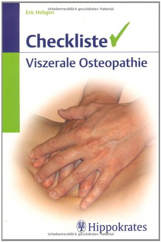 9783830454076: Checkliste Viszerale Osteopathie