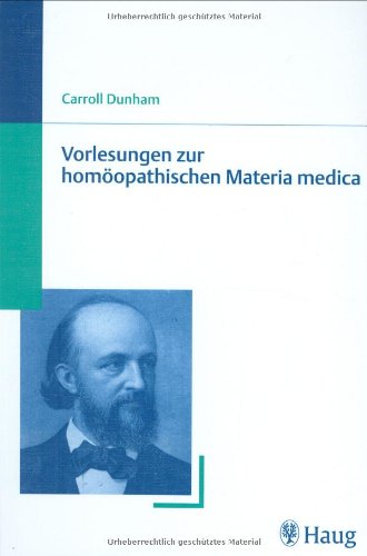 Beispielbild fr Vorlesungen zur homopathischen Materia medica zum Verkauf von medimops